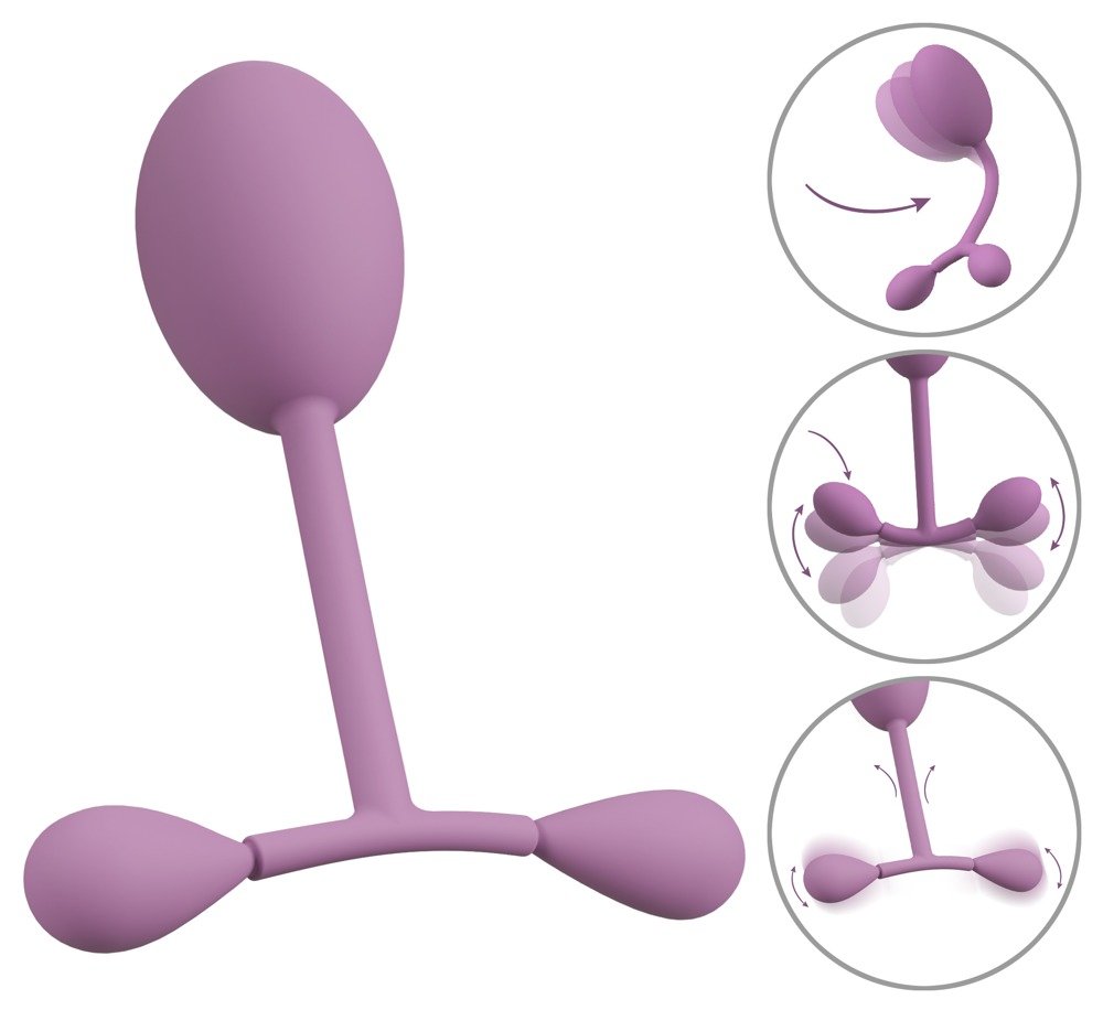 Vaginaltrainer mit schwingenden Gewichten